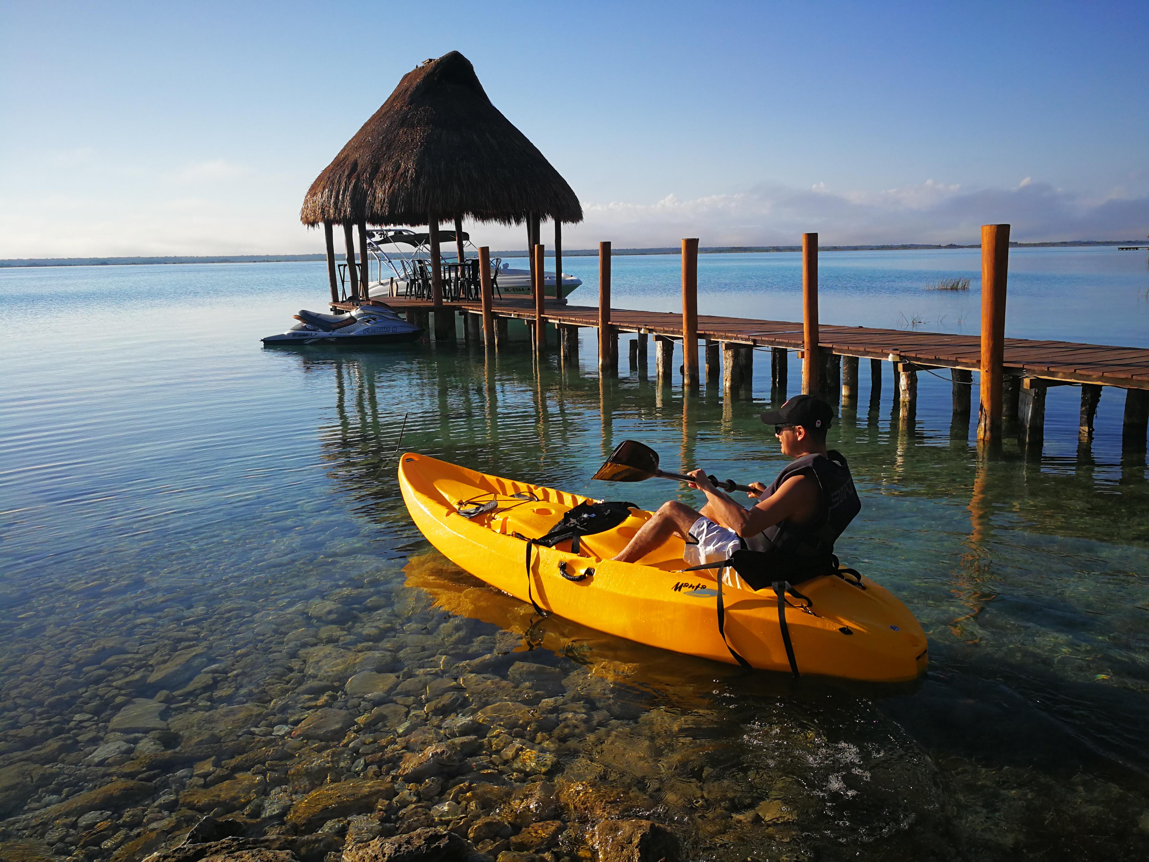 Bacalar 777 Hotel Boutique Bagian luar foto