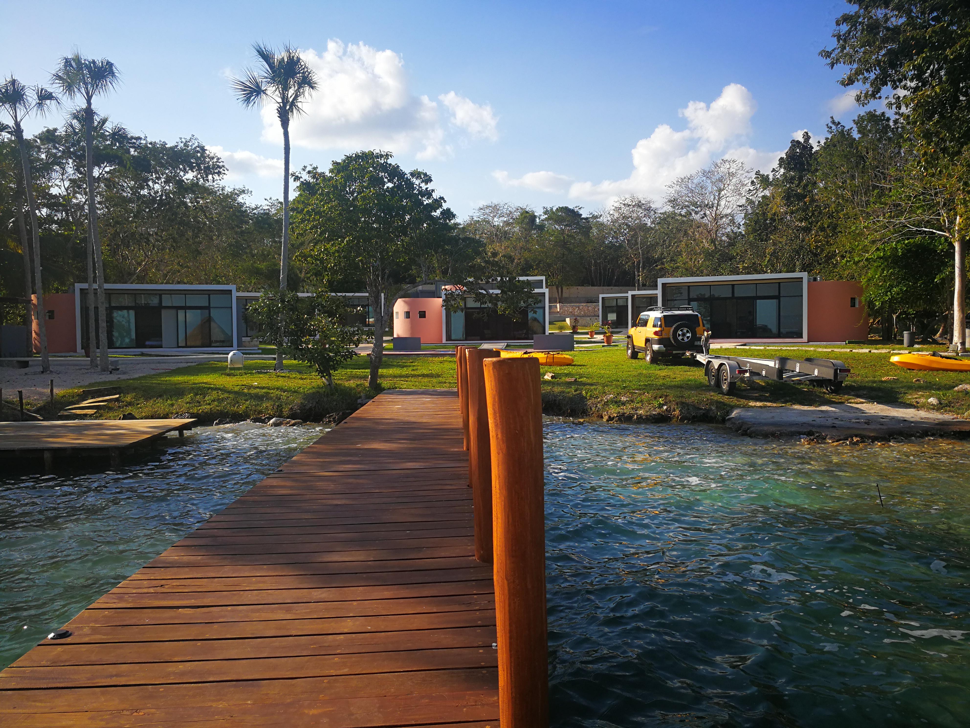 Bacalar 777 Hotel Boutique Bagian luar foto