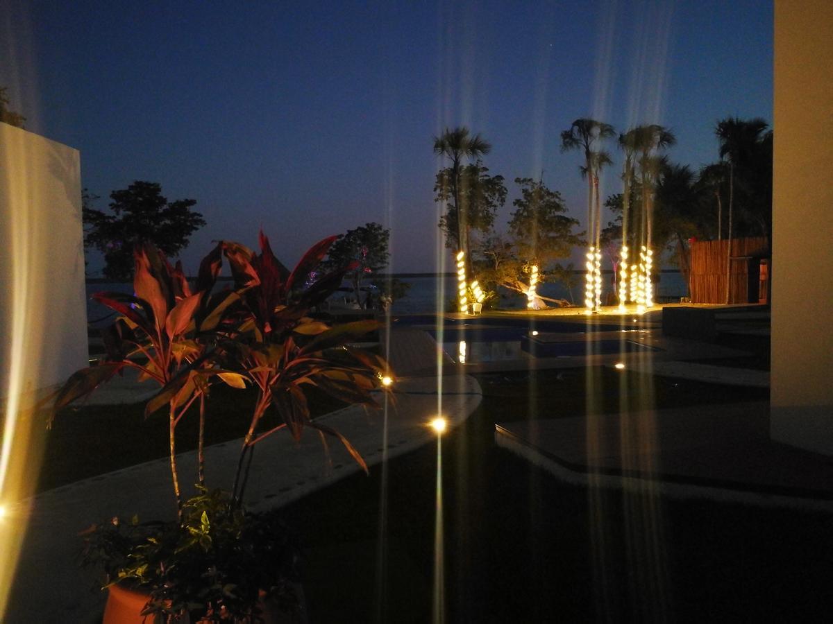 Bacalar 777 Hotel Boutique Bagian luar foto