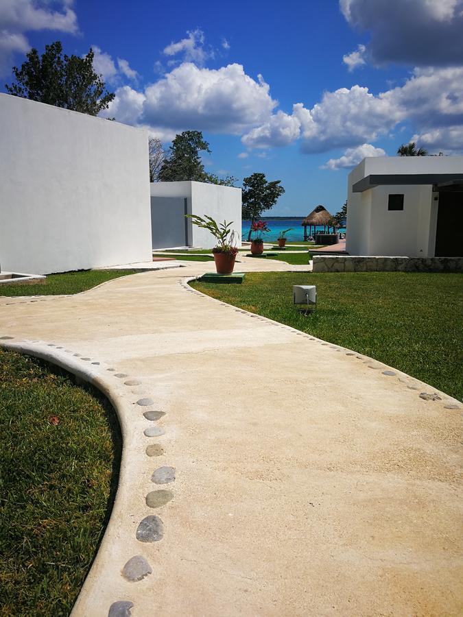 Bacalar 777 Hotel Boutique Bagian luar foto
